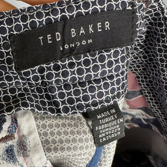 Ted Baker Men’s CLAIEL Semi Plain Grey Trousers 34 pants - Picture 7 of 7